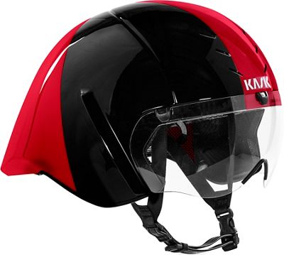 Kask Mistral LW Aero Helmet SS22 - BLACK-RED - L}, BLACK-RED