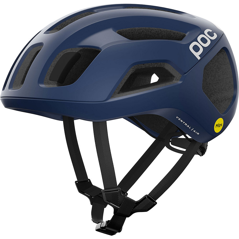 POC Ventral Air MIPS Helmet 2022 - Lead Blue Matt - L}, Lead Blue Matt