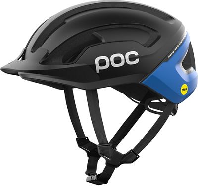 POC Omne Air Resistance MIPS Helmet 2022 - Uranium Black-Opal Blue Metallic-Matt - M}, Uranium Black-Opal Blue Metallic-Matt