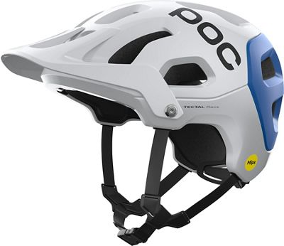 POC Tectal Race MIPS Helmet 2022 - Hydrogen White-Opal Blue Metallic-Matt - S}, Hydrogen White-Opal Blue Metallic-Matt