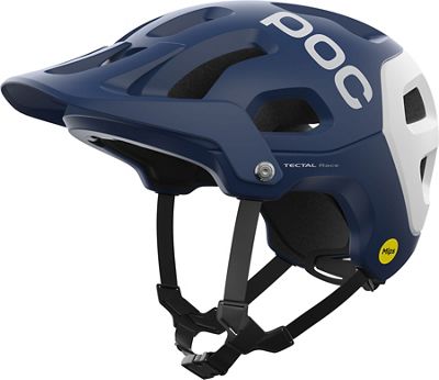 POC Tectal Race MIPS Helmet 2022 - Lead Blue-Hydrogen White Matt - M}, Lead Blue-Hydrogen White Matt