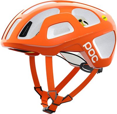 POC Octal MIPS Road Cycling Helmet 2022 - Fluorescent Orange AVIP - S}, Fluorescent Orange AVIP