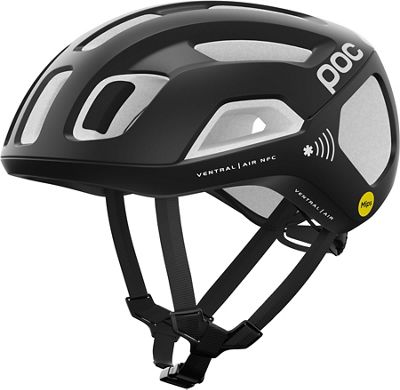 POC Ventral AIR MIPS NFC Helmet 2022 - Uranium Black-Hydrogen White Matt - L}, Uranium Black-Hydrogen White Matt