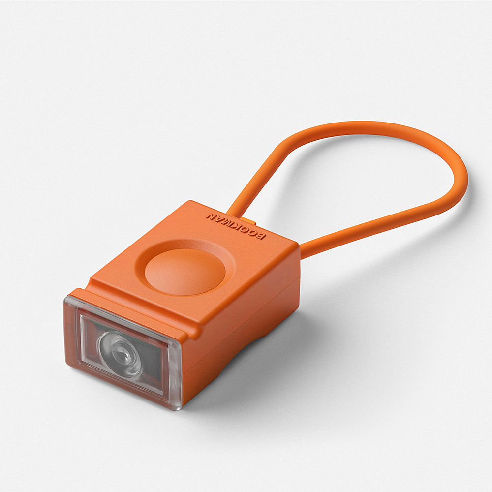Bookman Block Front Light - Orange - Inc. USB Cable}, Orange