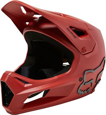 Fox Racing Rampage Full Face MTB Helmet SS22 - Red - M}, Red