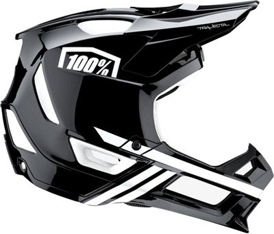 100% Trajecta MTB Helmet SS22 - nero - bianco, nero - bianco