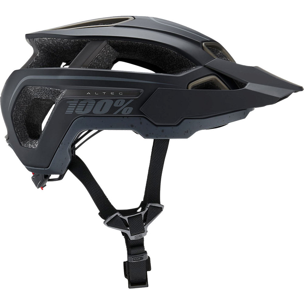 100% Altec Helmet w Fidlock SS22 - Black - S}, Black
