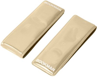 Bookman Magnetic Clip-On Reflectors - Beige, Beige