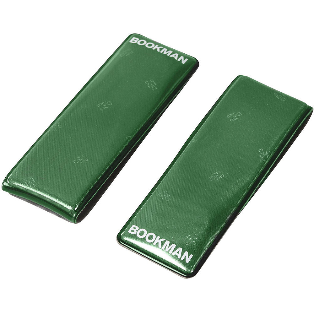 Bookman Magnetic Clip-On Reflectors - Green, Green