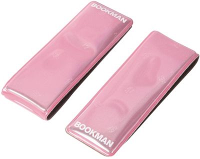 Bookman Magnetic Clip-On Reflectors - Pink, Pink