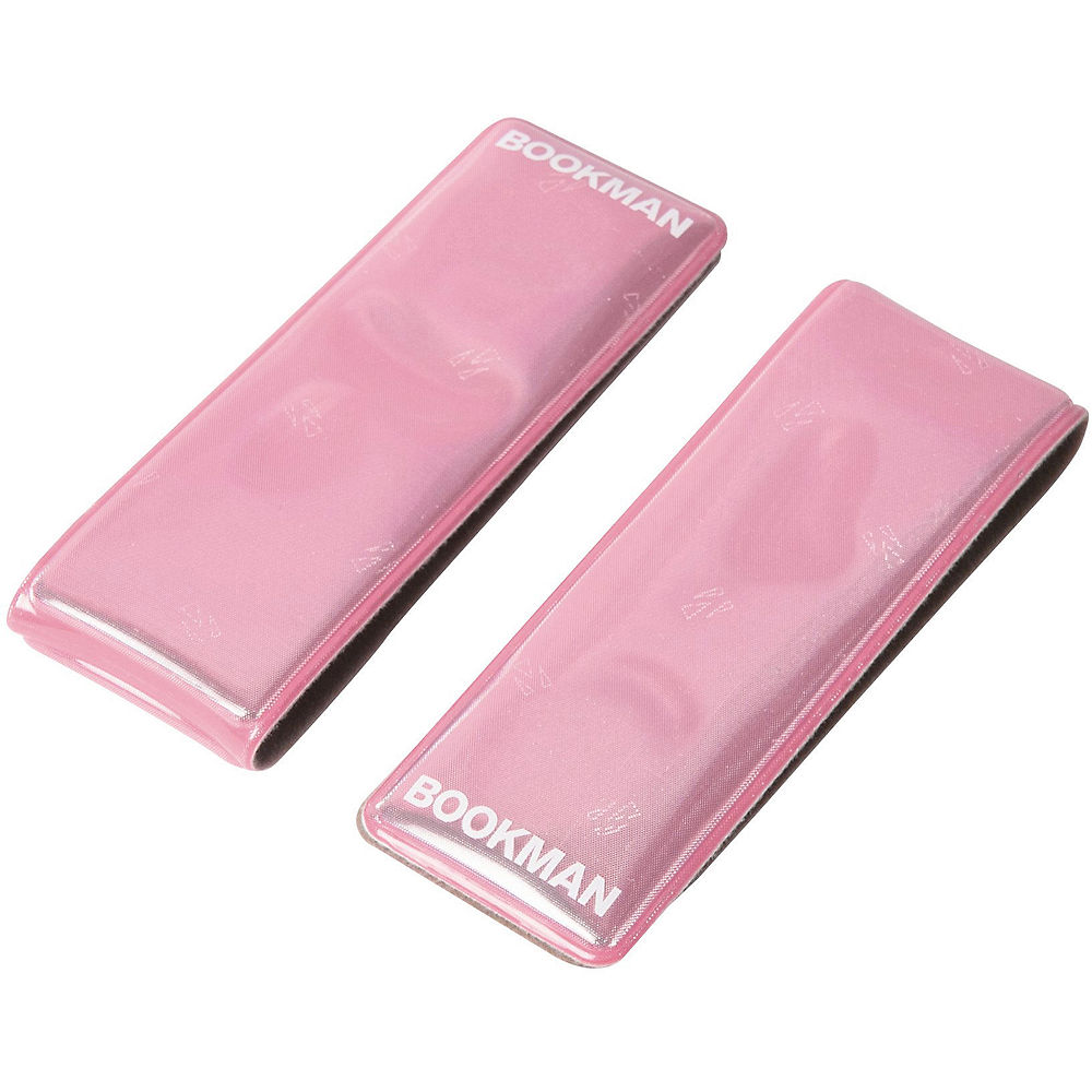 Bookman Magnetic Clip-On Reflectors - Pink, Pink