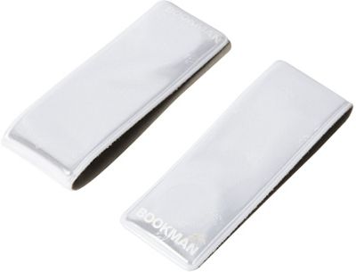 Bookman Magnetic Clip-On Reflectors - White, White