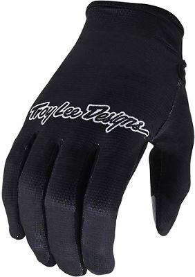 Troy Lee Designs Flowline Gloves SS22 - Solid Black - L}, Solid Black