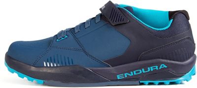 Endura MT500 Burner Flat MTB Shoe - Navy - UK 8.5}, Navy