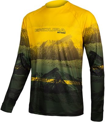 Maglia da ciclismo maniche lunghe Endura MT500 Scenic - OliveGreen, OliveGreen