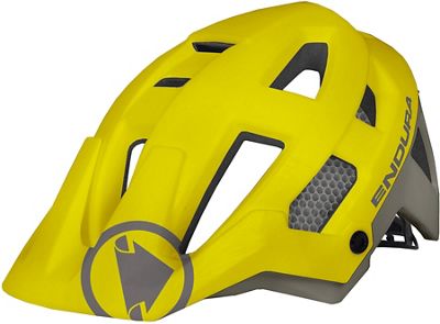 Endura SingleTrack Helmet SS22 - Saffron - S/M}, Saffron