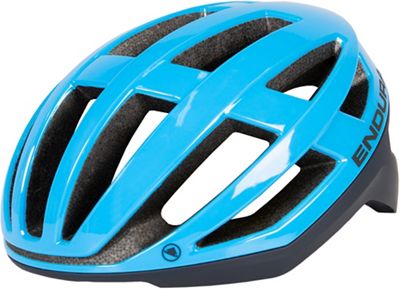 Endura FS260-Pro Helmet II SS22 - Hi Viz Blue - S/M}, Hi Viz Blue