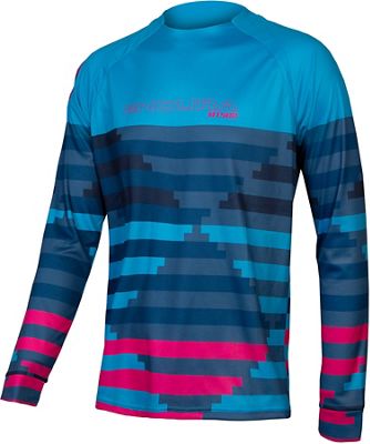 Maglia maniche lunghe Endura MT500 Supercraft - ElectricBlue, ElectricBlue