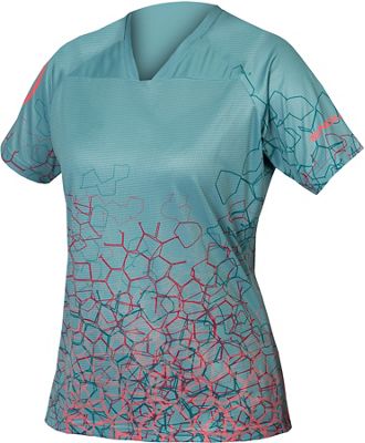 Maglietta donna Endura Singletrack Print - frutti di bosco, frutti di bosco