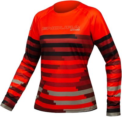 Maglia donna maniche lunghe Endura MT500 Supercraft - Paprika, Paprika