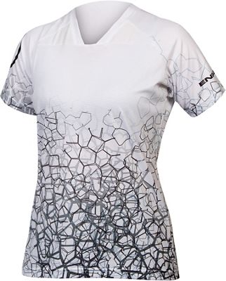 Endura Women's Singletrack Print Tee - White - XS}, White