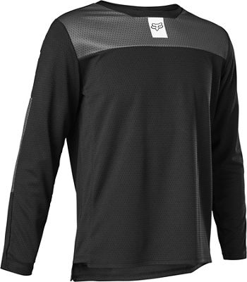 Fox Racing Youth Defend Long Sleeve Cycling Jersey SS22 - BLK - S}, BLK