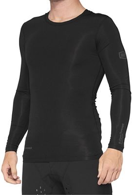 100% R-Core Concept Long Sleeve Jersey SS22 - Black - S}, Black