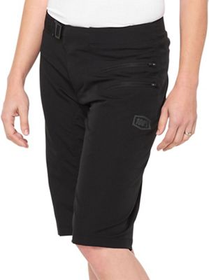 100% Womens Airmatic Shorts SS22 - Black - XL}, Black