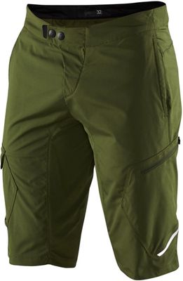 100% RideCamp Shorts SS22 - Forest Green - 32}, Forest Green