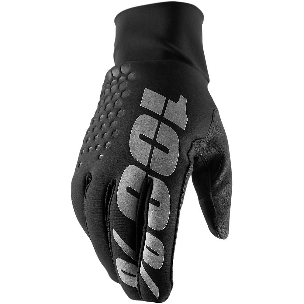 100% Hydromatic Waterproof Brisker Glove SS22 - Black - S}, Black