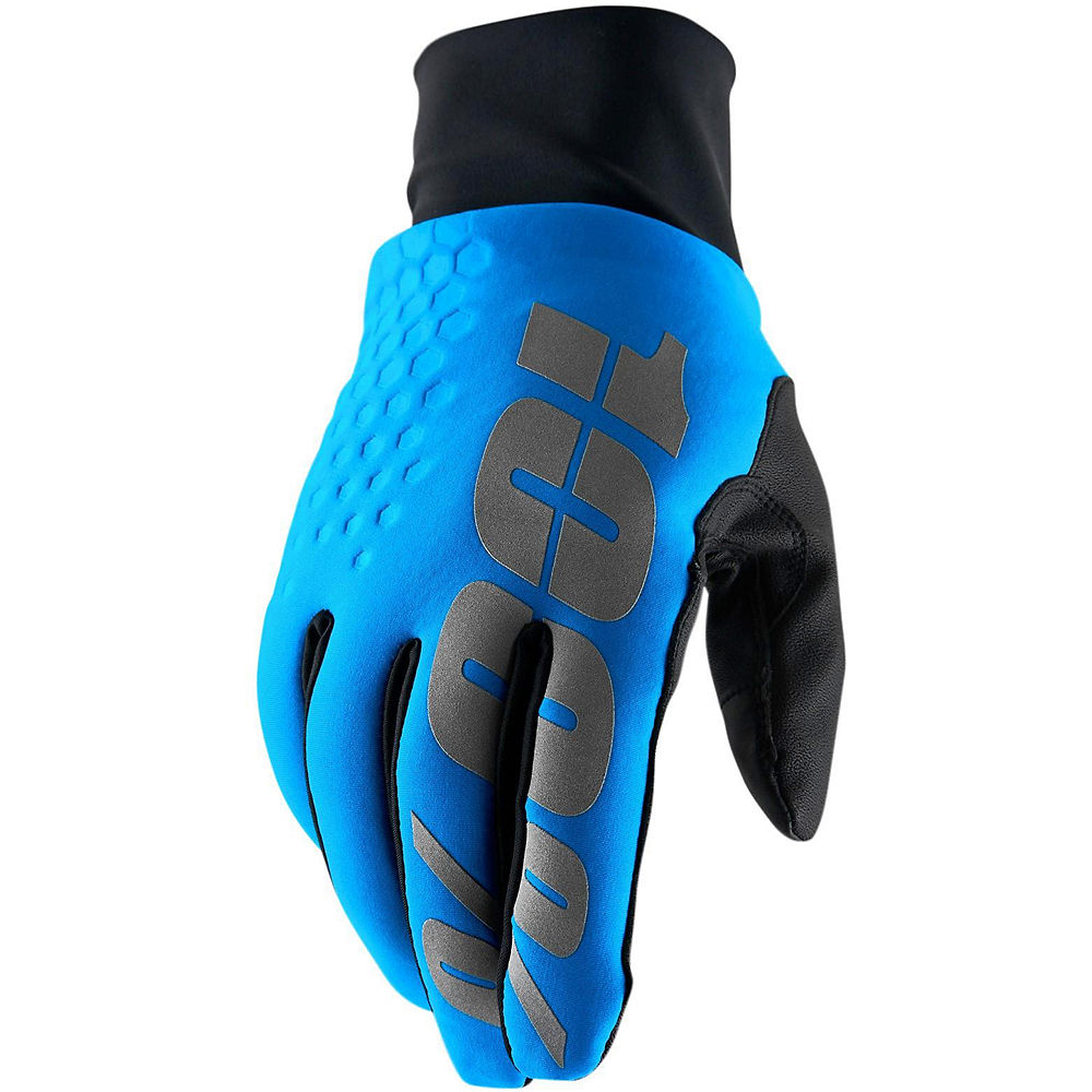 100% Hydromatic Waterproof Brisker Glove SS22 - Blue - S}, Blue