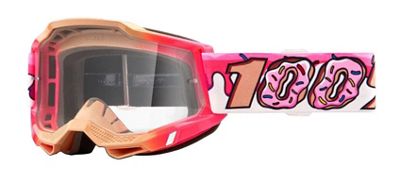 Maschera 100% Accuri 2 (lente trasparente) SS22 - Donut Pink, Donut Pink
