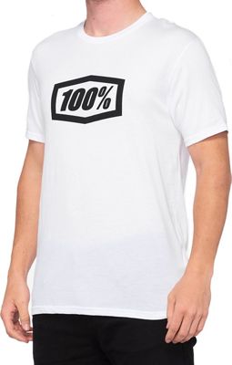 100% Icon Essential T-Shirt SS22 - White - S}, White