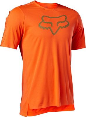 Fox Racing Flexair Delta SS Cycling Jersey SS22 - FLO ORG} - S}, FLO ORG}