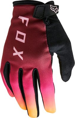 Fox Racing Women's Ranger Glove TS57 SS22 - Dark Maroon, Dark Maroon