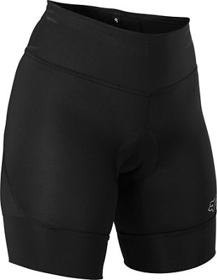 Fox Racing Women's Tecbase Lite Liner Cycle Shorts - Black - S}, Black