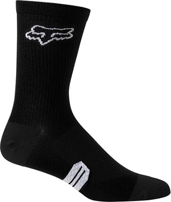 Fox Racing 6" Ranger Cycling Socks - Black - L/XL/XXL}, Black