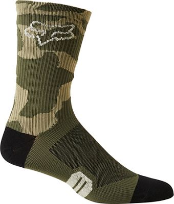 Fox Racing 6" Ranger Cycling Socks - Green - S/M}, Green