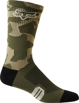 Fox Racing 8" Ranger Cycling Socks - Green - L/XL/XXL}, Green