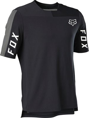 Fox Racing Defend Pro Short Sleeve Jersey SS22 - Black - L}, Black