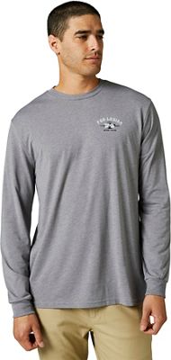 Fox Racing At Bay Long Sleeve Tech Tee - grigio, grigio