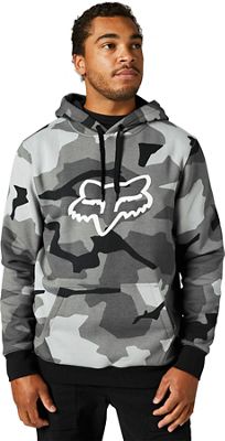 Fox Racing Legacy Foxhead Pull Over Fleece Hoodie - black Camo - XL}, black Camo