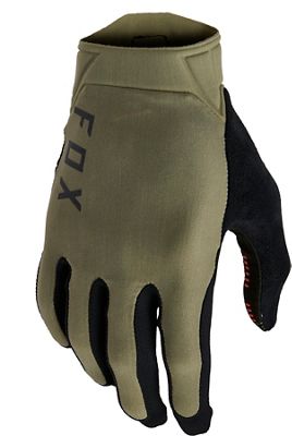 Fox Racing Flexair Accent Cycling Glove SS22 - Green - L}, Green