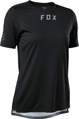 Fox Racing Women's Defend SS Cycling Jersey SS22 - Black - XS}, Black