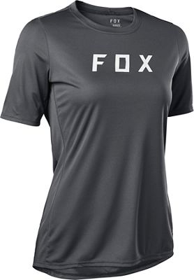 Fox Racing Women's Ranger SS Moth Cycling Jersey - Dark Shadow - M}, Dark Shadow