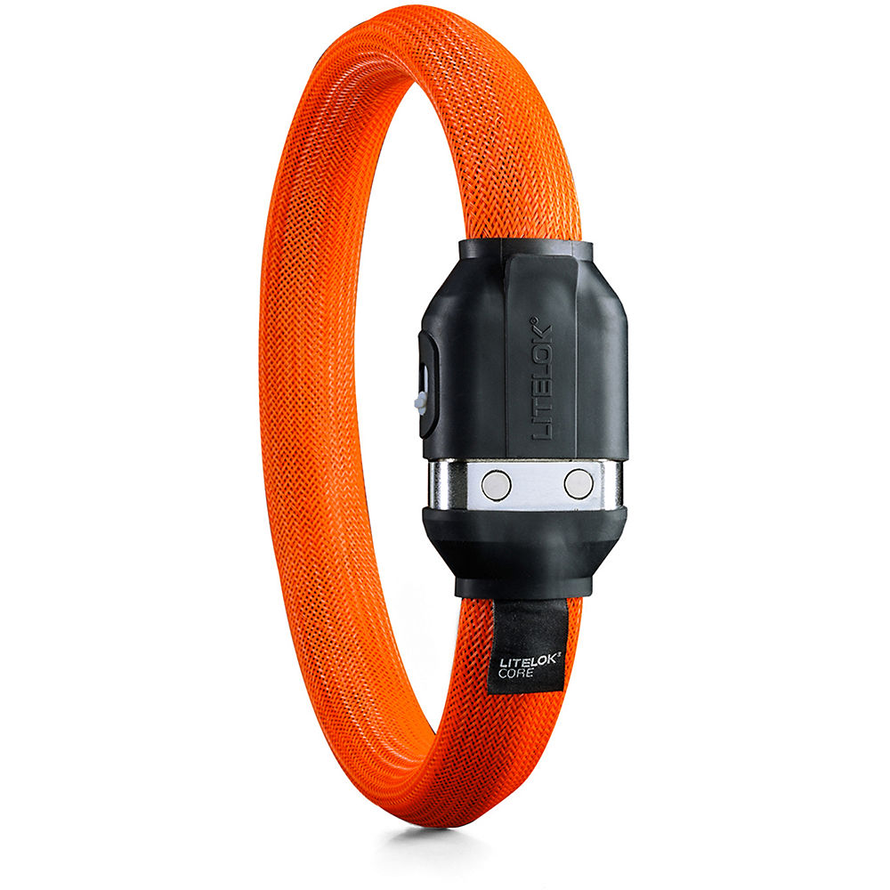 Litelok CORE Plus 75 Bike Lock - Naranja - ART3 - Sold Secure Diamond, Naranja