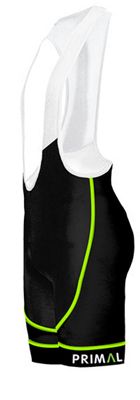 Primal Ebony Green Evo 2.0 Bib Shorts SS22 - Black - XL}, Black