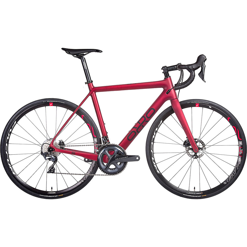 Orro Gold STC Ultegra R500DB Road Bike 2022 - Dark Red Matte}, Dark Red Matte}