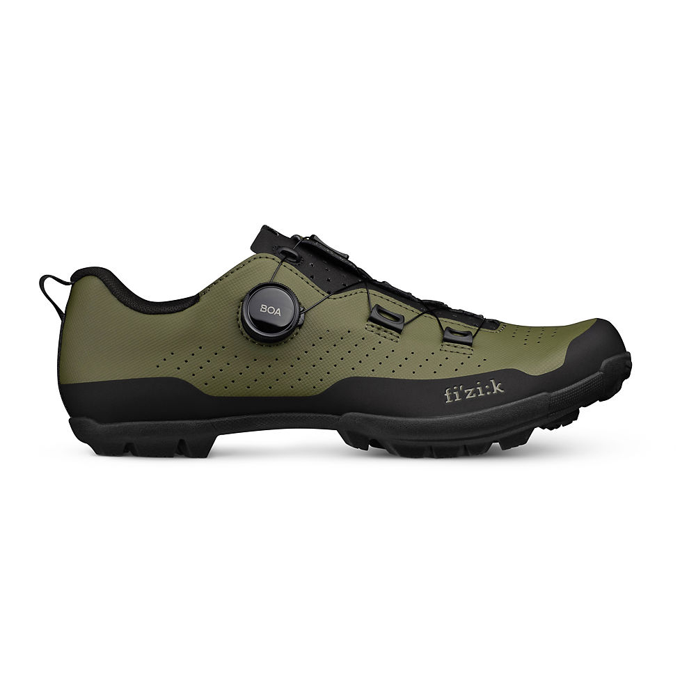 Fizik Terra Atlas Off Road Shoes - Army Green - EU 43}, Army Green