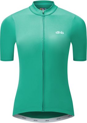 dhb Moda Women's Short Sleeve Jersey 2022 - Porcelain Green - UK 14}, Porcelain Green